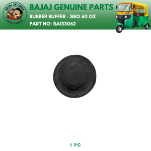 BAJAJ RE Rubber Buffer (BA133062) SBO 60 for Bajaj RE High Quality Genuine Parts Etnabees Tuktuk 3-Wheelers Bajajsacogeo Orig