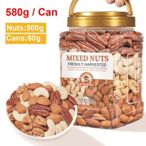 【Buy 1 Take 1】Mr.Squirrel Mixed Nuts 4 in 1 Almond Cashew Nuts 250g 500g Nuts And Dried Fruits Walnuts Pecans Healthy Snacks