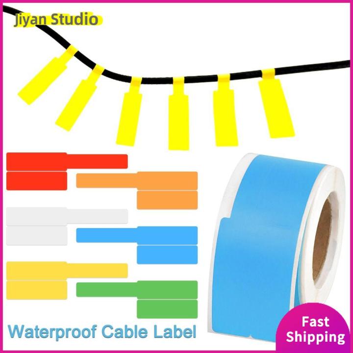JIYAN2866 100pcs Waterproof Label Printer Sticker Network Organizer ...