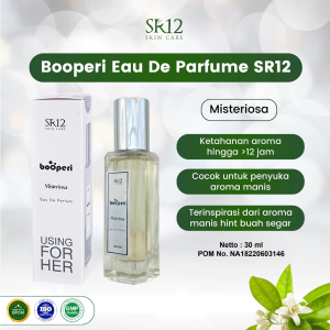 Parfum Halal Booperi Eau De Parfum 30ml & 100ml Wangi Soft & Tahan Lama Wanita Pria