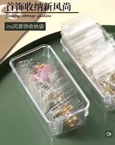 【Ready Stock】防氧化手饰耳饰戒子收纳袋Jewellery Organizer Zip Lock Plastic Storage Bag TransparentZiplock Storage Pendant Bag自封袋