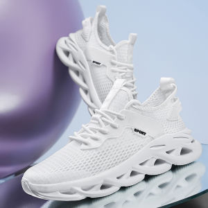 Bạch tuộc ngoài trời Giày Nam 2024 mùa hè mới Giày thể thao đế cao su thoáng khí cỡ siêu lớn 48 47 46 người đàn ông Giày lưới đàn hồi cao Giày chạy bộ nhẹ xu hướng đế dày tất cả các trận đấu giày thường