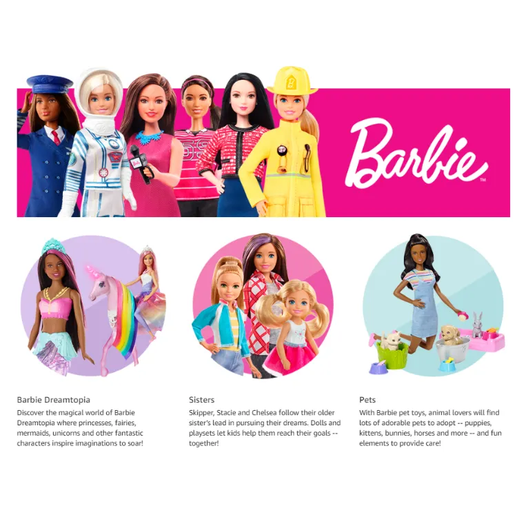 Barbie Color Reveal Mermaid Doll with 7 Unboxing Surprises: Water