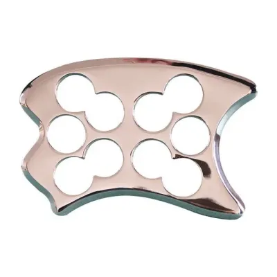 【Be worth】 Stainless Steel Body Scraping Board Iastm Physical Therapy Gua Sha Massage Tools Chiropractic Chiro Muscle Myofascial Release