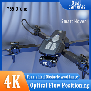 A13 Pro Drones With 8K HD Dual Cameras GPS One Key Roll and Return Drones Automatic Obstacle Avoidance WIFI Mini RC Drone Toys Foldable