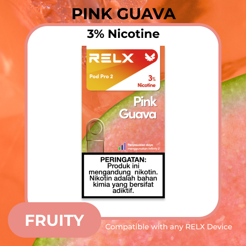 relx pod pro pink guava PINK LEMONADE RELX POD main image 1