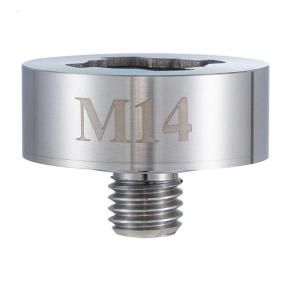 Chuyên nghiệp M14 Adapter M14 5/8inch Bộ chuyển đổi đinh ốc cho x Khóa xây dựng bằng kim loại hoạt động trơn tru