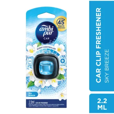 AMBI PUR Car Mini Clip Car Air Freshener 2.2ML / 2.2ML x 2S Mould Fighter Mood Therapy Downy 2 IN 1 Malador Remover