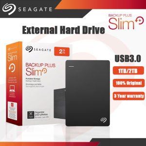 【COD】Seagate 1TB 2TB One Touch with Password USB3.0  Free Rescue Data Recovery and Free Seagate pouch.Portable External Hard Drive，Super Speed Slim Storage