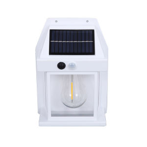 Đèn Năng Lượng Mặt Trời Trang Trí Sân Vườn Biệt Thự - Đèn Treo Tường Cảm Biến Hồng Ngoại -LUMBL