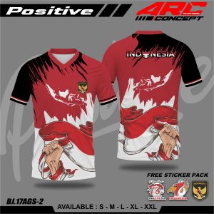 Jersey Suporter Timas - Baju Jersey Indonesia Size M-3XL