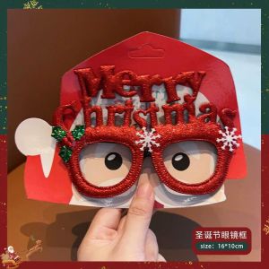 [Local Seller]Christmas Headwear Fun Spectacles Mask Decoration Festive Holiday Fashion Party Accessories
