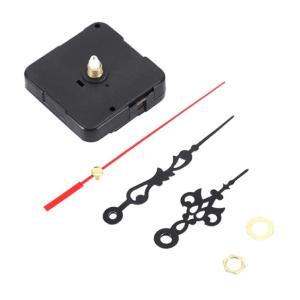 1Set DIY Clock Mechanism Kit Wall Clock Movement High Durability Plastic Replacement Parts for Repairing Or Making Clocks