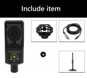Condenser microphone LGT240 block mic wired microphone singing live recording