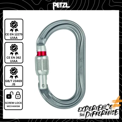 Petzl OK Carabiner - Screw-Lock