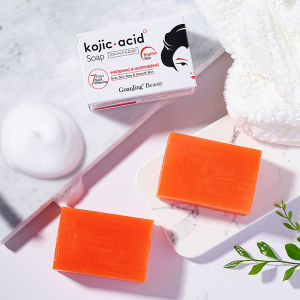 ( NEW Brand ) Kojic Acid Soap 100% ORIGINAL Guanjing Skin Lightening Soap 120g / Kojiesan Soap / Sabun Pemutih / Sabun Wajah