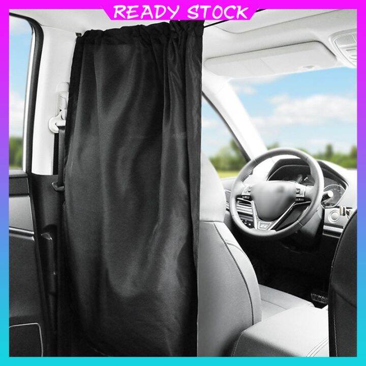 2pcs/set Car Isolation Curtains Sun Shade Universal Auto Interior ...