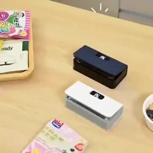 LUOLVLL Sealing Heat Sealing Rechargeable Plastic Bag Sealer Portable HandheldThermal Bags Sealing Food Packaging