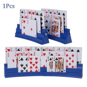 UFANSM Expandable Card Holder ABS Three-Layer Hands Free Card Holder  Portable Expandable Card Holder Board Game Accessories