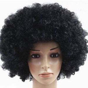 Afro Party Wigs Costume Afro Curl Wig Disco Cosplay Synthetic Hair