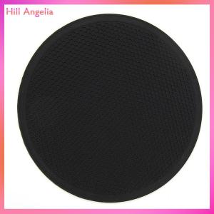 [Hill Angelia] Large Silicone Mat Coaster Heat Resistant Placemat Honeycomb Nonslip Pot Holder Table Mat Round Cup Mat Kitchen Accessories