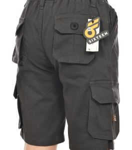 Celana Anak Laki-Laki Umur 9-16 Tahun Model CARGO PENDEK Bahan Twill Stretch Cotton By SXTN