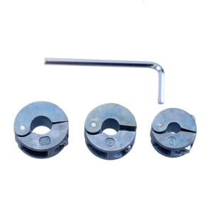 Tools Drill Bit Accessories Depth Stop Collar Set Locator Durable Heat Resistance Zinc Alloy Ring Positioner