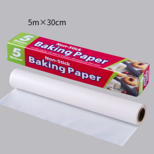 【✅SG stock】5/10/20M Baking Paper Baking Paper Barbecue Double-sided Silicone Oil Paper Parchment Bakery
