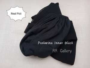 Pashmina Inner / Pashmina Instan / Pashmina Viral 2In1 Ceruty Babydoll Premium