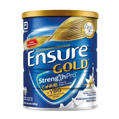 Ensure Gold Vanilla Wheat Coffee Almond 800g Adult Powdered Milk Nutritional Supplement Drink With Calcium HMB