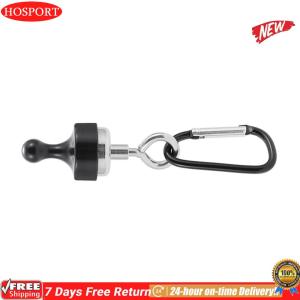 [HOSPORT Official Mall] Multifunction Magnetic Carabiner Aluminum Alloy Canopy Hanging Carabiner D Type Mini Portable EDC Climbing Tools Outdoor Survival Tools