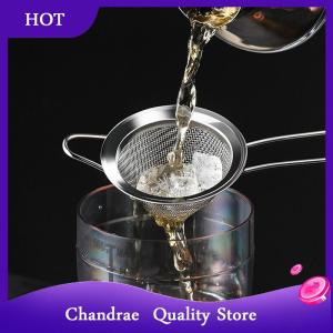 [Chandrae] Fine Mesh Stainless Steel Conical Strainer Cocktail Bar Strainer Premium Mesh Cocktail Cone Strainer