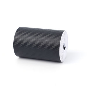 3/5m Rolls 5D Carbon Fiber Black Car Bumper Door Guard Protection Film Car Door Sill Protector Sticker
