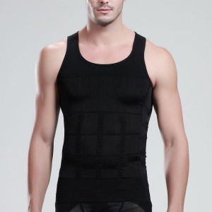 Mens Shapewear Compression Shirt Comfortable Breathable Slimming Undershirt