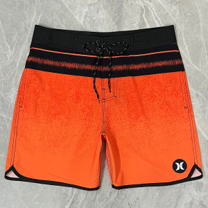 Hurley Foreign Trade Original Order Mens Quick-Drying Beach Pants plus Size Seaside Surfing Shorts Hot Spring Swimming Trunks Soakable Shorts