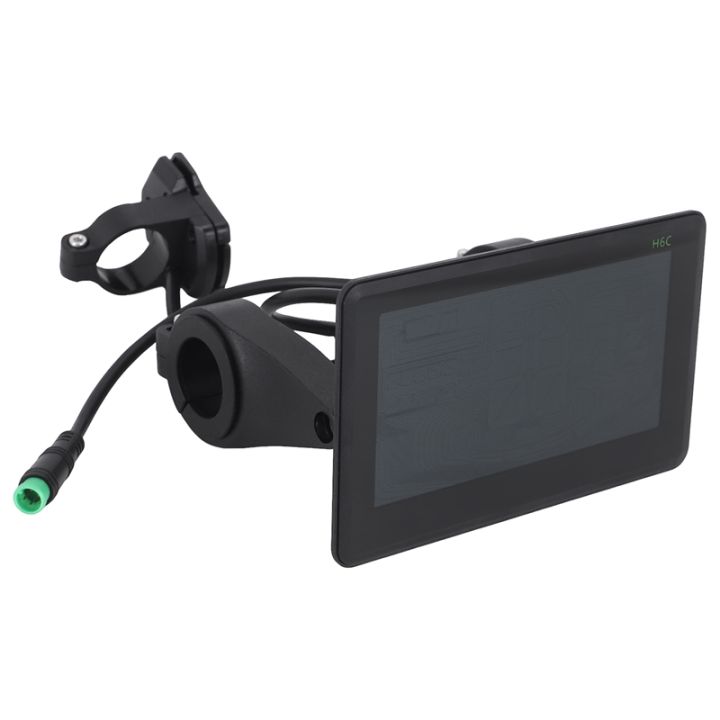 H6C Elektrische Fiets Lcd Display Meter 24V-60V E Scooter LCD Panel Kleurenscherm Met USB UART Voor Elektrische Fiets Accessoires (SM 5 2PIN