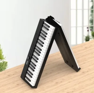 SG Ready Stock 88 Keys Foldable Electronic Piano Bluetooth MIDI Portable Digital Keyboard for Beginners