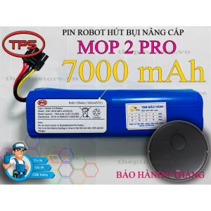 PIN ROBOT HÚT BỤI NÂNG CẤP XIAOMI MOP 2 PRO BẢO HÀNH 9 THÁNG