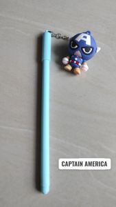 PULPEN GEL 0.5MM SUPERHERO | SPIDERMAN | CAPTAIN AMERICA | BATMAN | IRONMAN | SUPER HERO | PEN GEL MARVEL AVENGER | ALAT TULIS SEKOLAH | ALAT TULIS KANTOR | ATK | PERLENGKAPAN ALAT TULIS | HADIAH ANAK COWOK | KMK