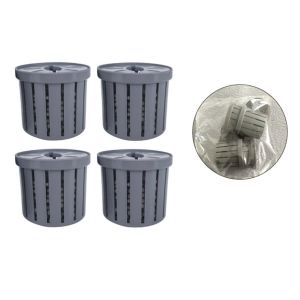 JIYAN2866 4PCS Water Plant Stand Fish Tank Hydroponic Planting Basket Landscaping Basin Planted Tank Hanging Aquarium Plant Holder Glass Pot Fish Tank Plant Cup for Fish Tank