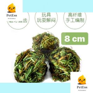 Natural Timothy Big Hay Ball Pet Chew Toys Molar Toy for Rabbit hamster guinea pigs