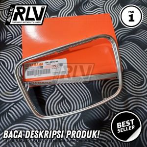 Ring Rim lampu head Light depan Rx K RxK Rx king New Oval Chroom 5BP-H4115-00 Yamaha