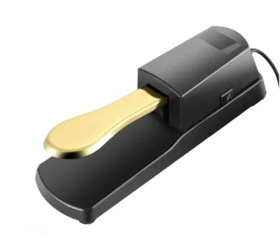Sustain Pedal แป้นเหยียบเปียโน แพดเดิ้ล เปียโน คันเหยียบ คีย์บอร์ด ออร์แกน ไฟฟ้า Damper Yamaha for Keyboard Piano Organ Roland Piano Pedal Extender
