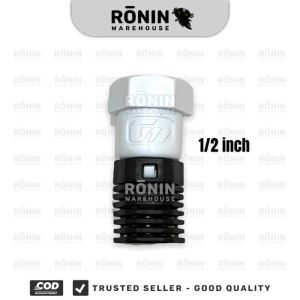 Foot Klep PVC 1/2 3/4 1 inch Valve Tusen Saringan Filter Pipa 12pcs GM