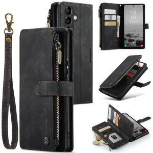 Case For Samsung Galaxy A57 A56 A55 A54 A37 A36 A35 A34 A25 A24 A04S A16 A15 A14 A17 5G Magnetic Leather Wallet 10 Card Slots Flip Cover Casing