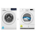 (Bulky) (Bundle) Electrolux EWF8024D3WB UltimateCare 300 Front Load Washing Machine (8kg) + EDH804H3WB UltimateCare 300 Heat Pump Dryer (8kg). 
