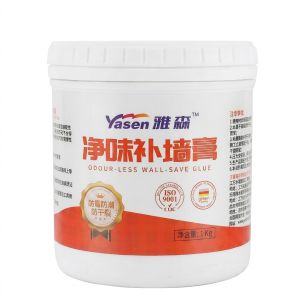 🇲🇾Selangor Ready Stock 1KG Wall Repair Cream Paste Putty Filler Mold Proof Krim Baiki Dinding Retak Simen Putih Lubang