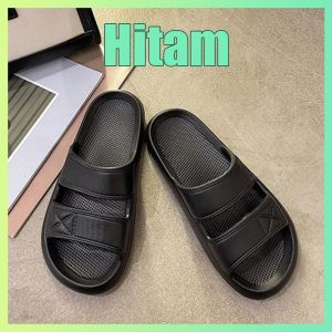 Sandal Wedges Wanita Kekinian Tali Terbaru Tinggi EVA Sendal Jelly Wanita Elegan Korea Platform Tebal Cewek Premium