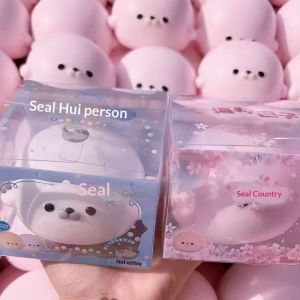 JOYNCLEON Con dấu dễ thương Đồ chơi squishy mềm mại đàn hồi chậm Đồ chơi Relief giảm căng thẳng