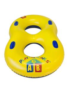 ห่วงยางเป่าลมคู่+มือจับ 150x102CM SY-A2245